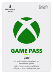 Xbox Game Pass Core 3 Maanden (digitaal) GamesDirect®