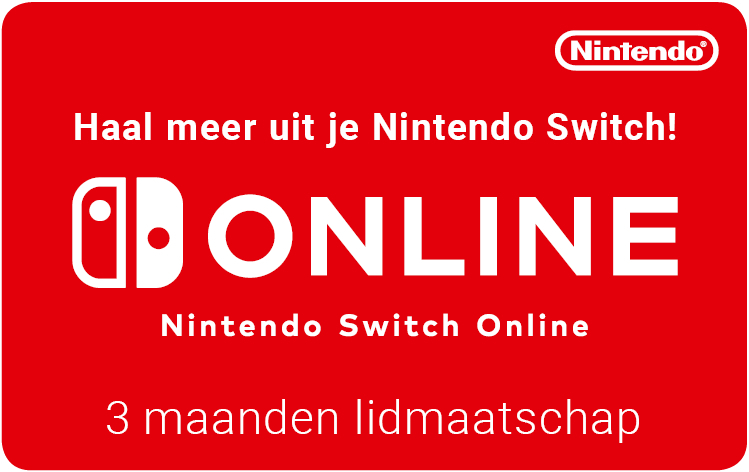 3 Maanden lidmaatschap bij Nintendo Switch Online (Europa) GamesDirect®