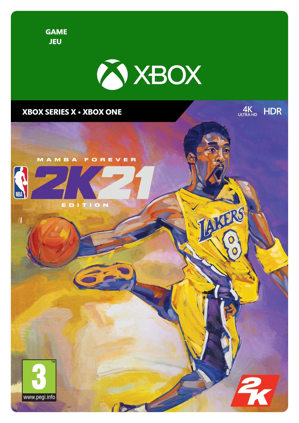NBA 2K21: Mamba Forever Edition - Xbox Series X/S / Xbox One (Digitaal)