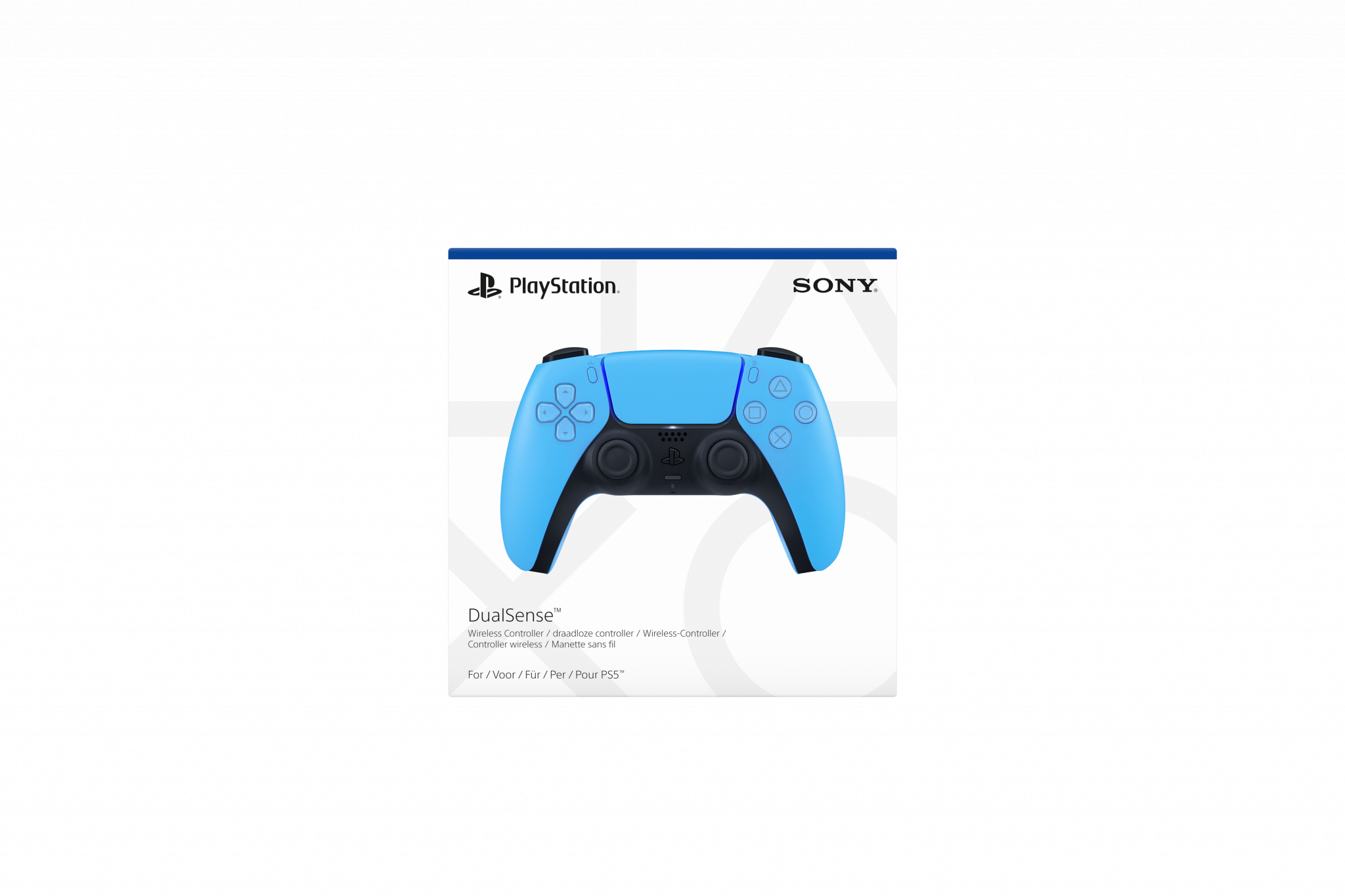 PS5 DualSense Draadloze Controller - Blauw