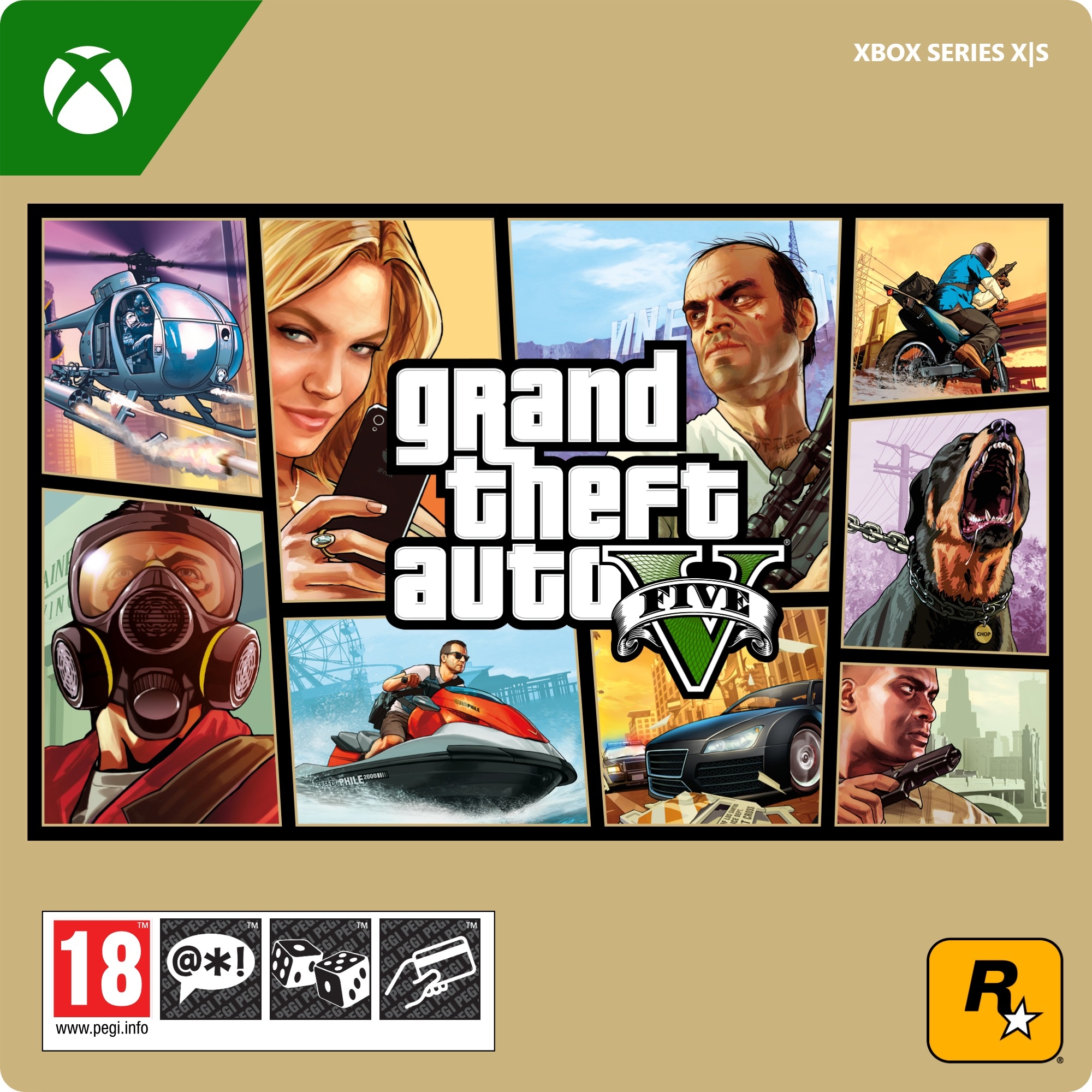 Grand Theft Auto V - Xbox Series X|S (digitale game) GamesDirect®