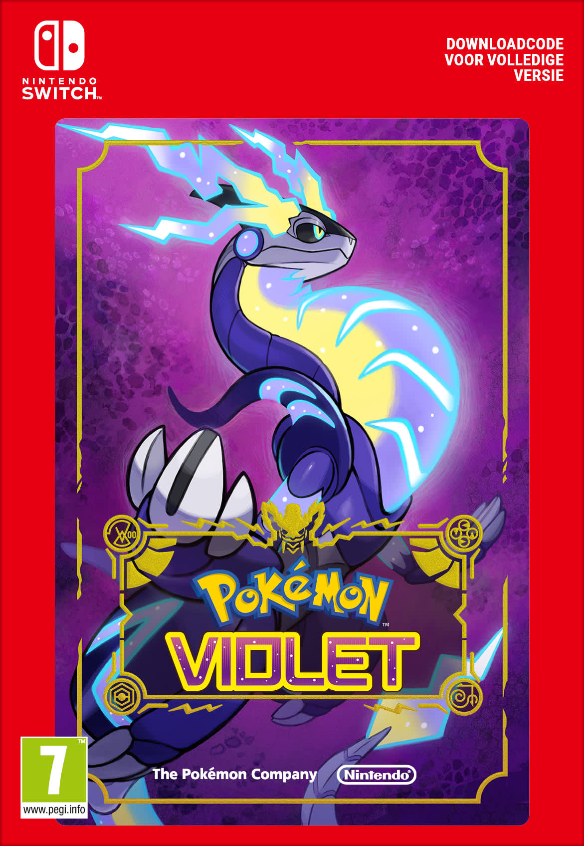 Nintendo Switch Pokemon Violet digitaal