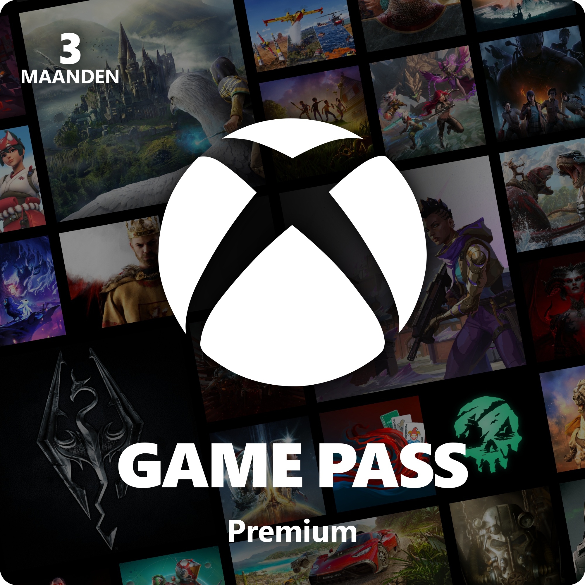Xbox Game Pass Premium 3 maanden (digitaal) GamesDirect®