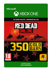 350 Xbox Gold Bars Red Dead Online