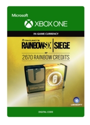2670 Xbox Tom Clancy's Rainbow Six Siege Credits - Direct Digitaal Geleverd