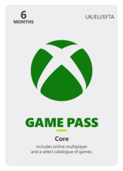 Xbox Game Pass Core 6 Maanden (Direct Digitaal Geleverd) GamesDirect®