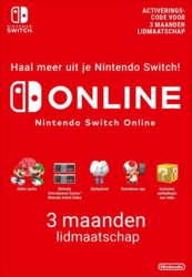 3 Maanden lidmaatschap bij Nintendo Switch Online (Europa)