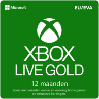 Xbox Live Gold 12 maanden EU - GamesDirect®