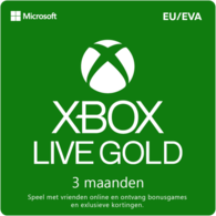Xbox Live Gold 3 Maanden EU - GamesDirect®