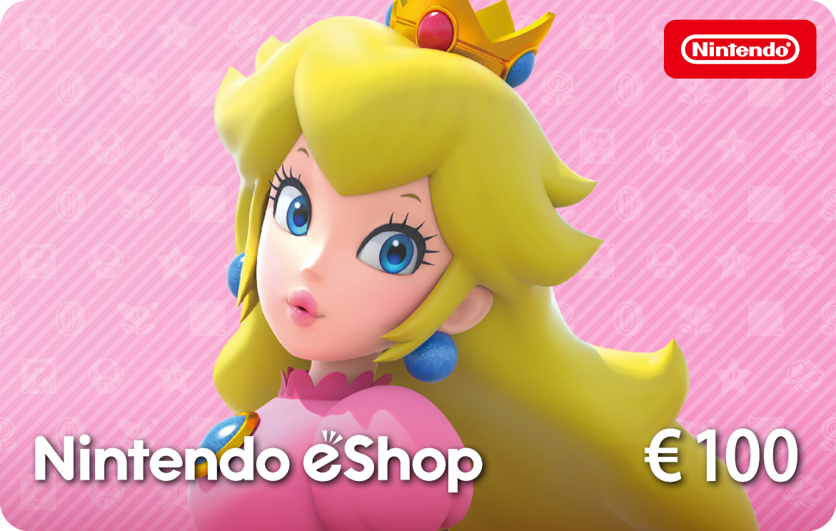 Nintendo eShop-tegoed €100 België - Direct Digitaal Geleverd